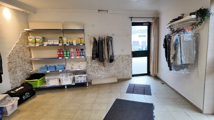 Innenansicht Wäscherei Ökmen