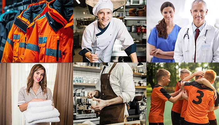 Reinigung alle Textilien in Gewerbe und Privat