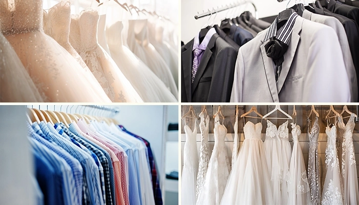 Spezille Reinigung, Brautkleid, Abendkleid